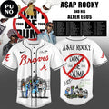 Atlanta Braves x ASAP Rocky Don’t Be Dumb World Tour 2026 Baseball Jersey
