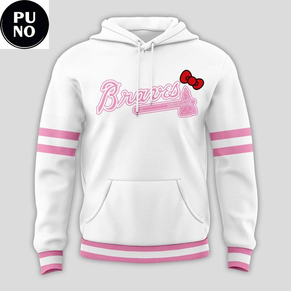 Atlanta Braves x Hello Kitty Day 2026 Hoodie