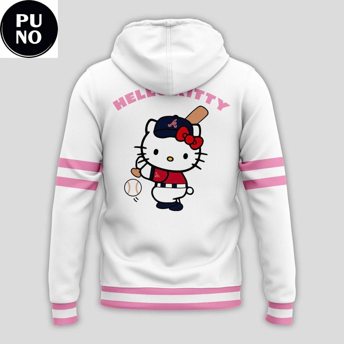 Atlanta Braves x Hello Kitty Day 2026 Hoodie