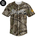 Atlanta Braves x Hunting and Fishing Night 2026 Personalized Baseball Jersey