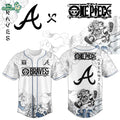 Atlanta Braves x One Piece Jersey 2026 Luffy Gear 5