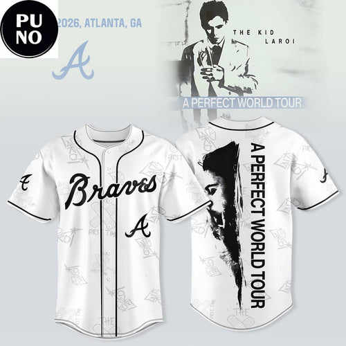 Atlanta Braves x The Kid Laroi 2026 World Tour Baseball Jersey
