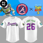 Atlanta Braves x Toy Story 5 Buzz Lightyear 2026 Baseball Jersey