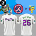 Atlanta Braves x Toy Story 5 Buzz Lightyear 2026 T-Shirt