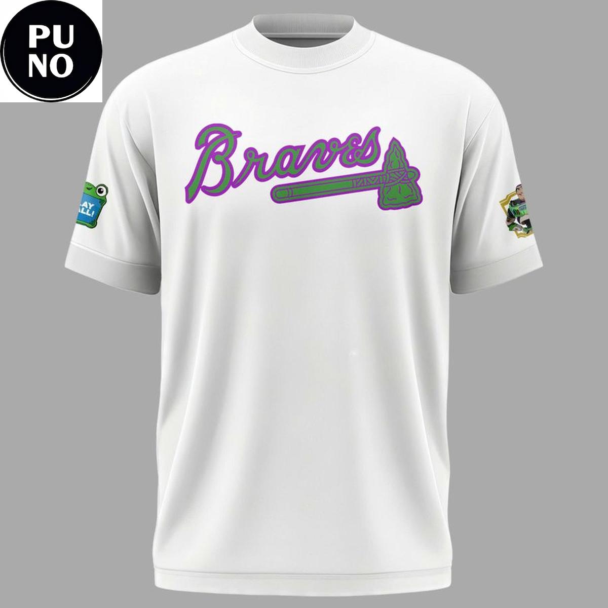 Atlanta Braves x Toy Story 5 Buzz Lightyear 2026 T-Shirt