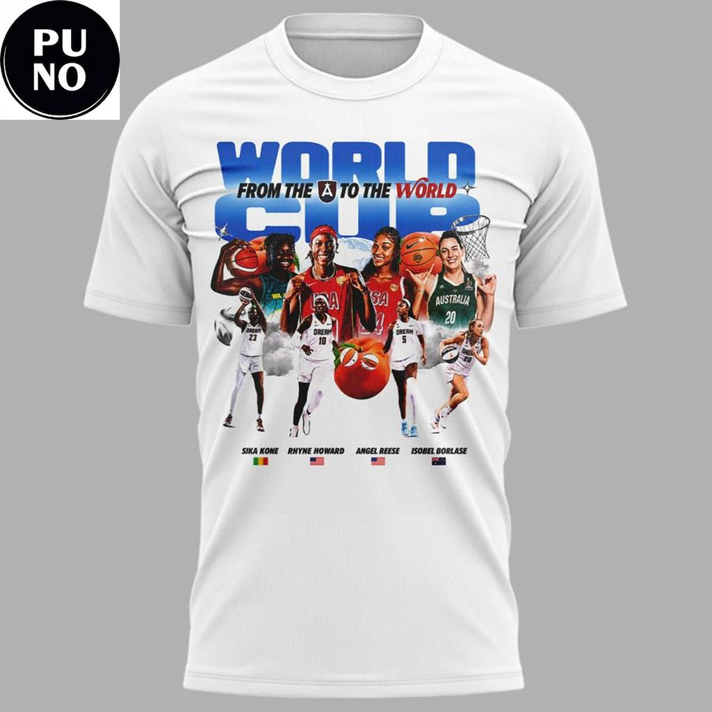 Atlanta Dream 2026 World Cup Warm Up T-Shirt
