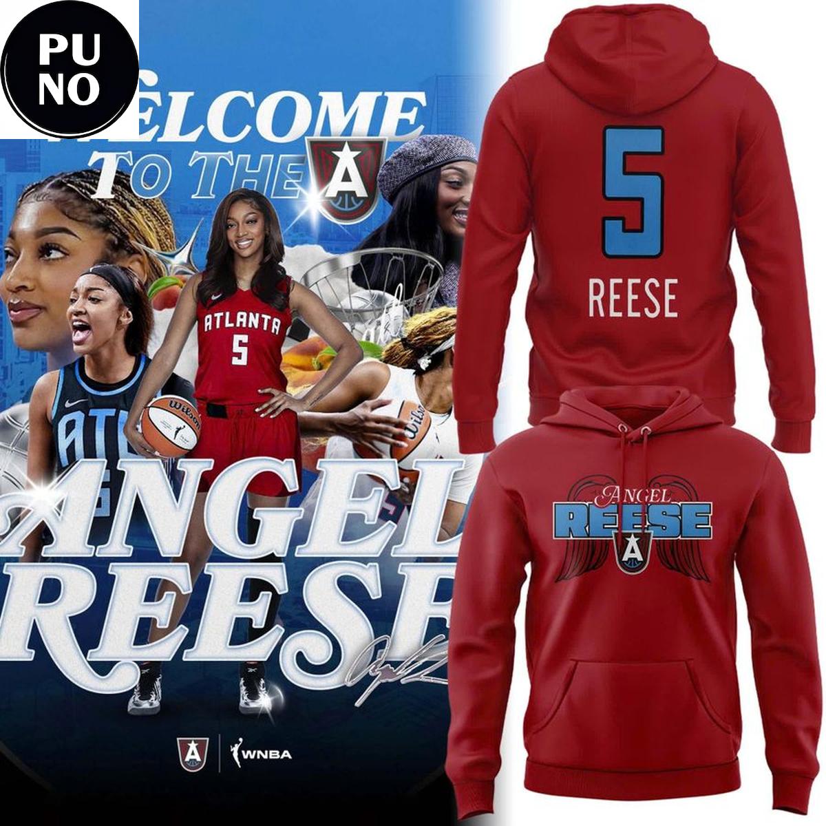 Atlanta Dream Angel Reese 2026 Welcome To The A Hoodie Shirt