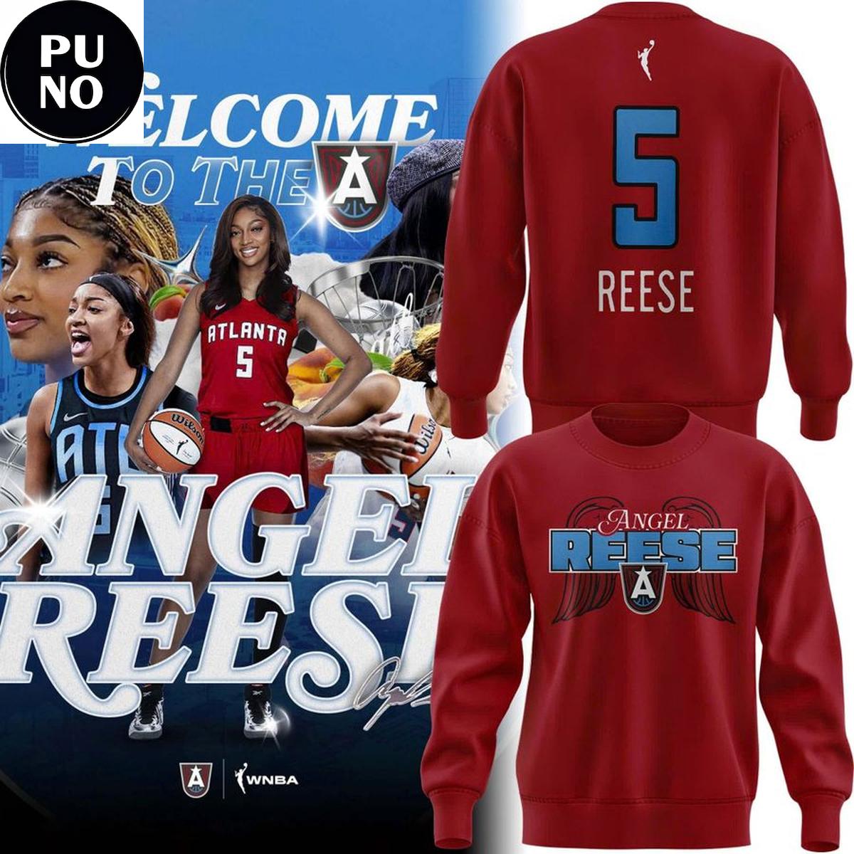 Atlanta Dream Angel Reese 2026 Welcome To The A Hoodie Shirt