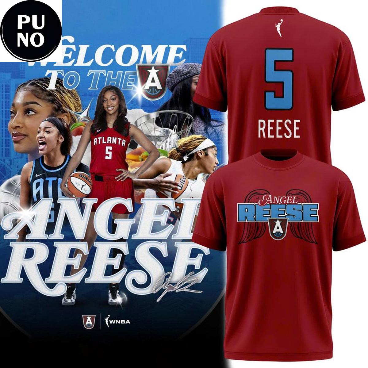 Atlanta Dream Angel Reese 2026 Welcome To The A Hoodie Shirt