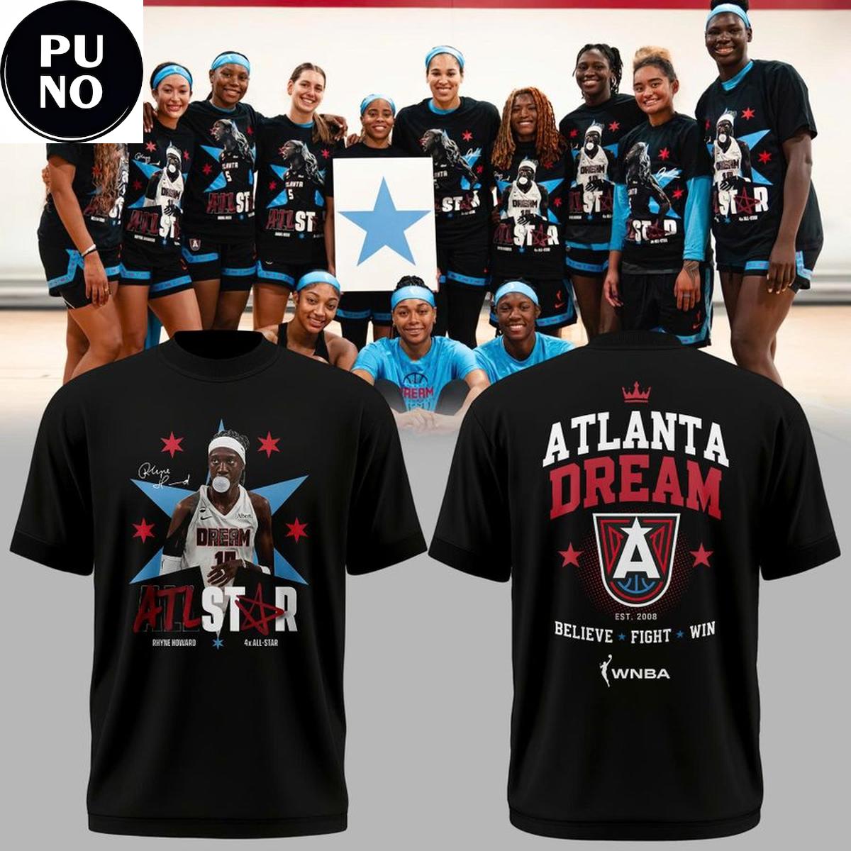 Atlanta Dream Rhyne Howard WNBA All-Star Game 2026 Tshirt