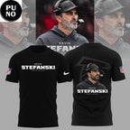 Atlanta Falcons Coach Kevin Stefanski 2026 Black Hoodie T-Shirt