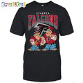 Atlanta Falcons Flintstones Football T Shirt