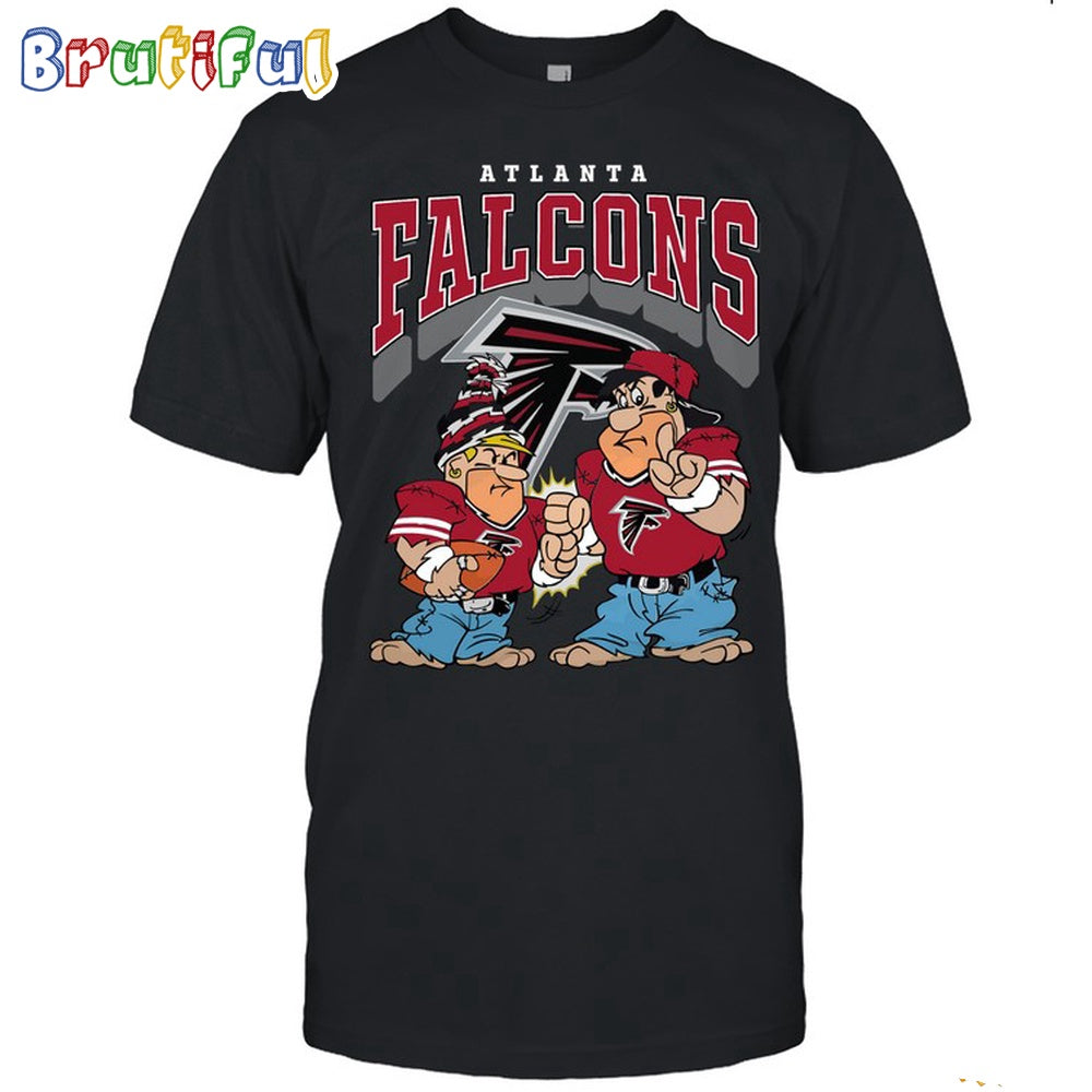 Atlanta Falcons Flintstones Football T Shirt