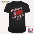 Atlanta Falcons NFL Draft 2024 The Pick Is In Falcons Logo T Shirt