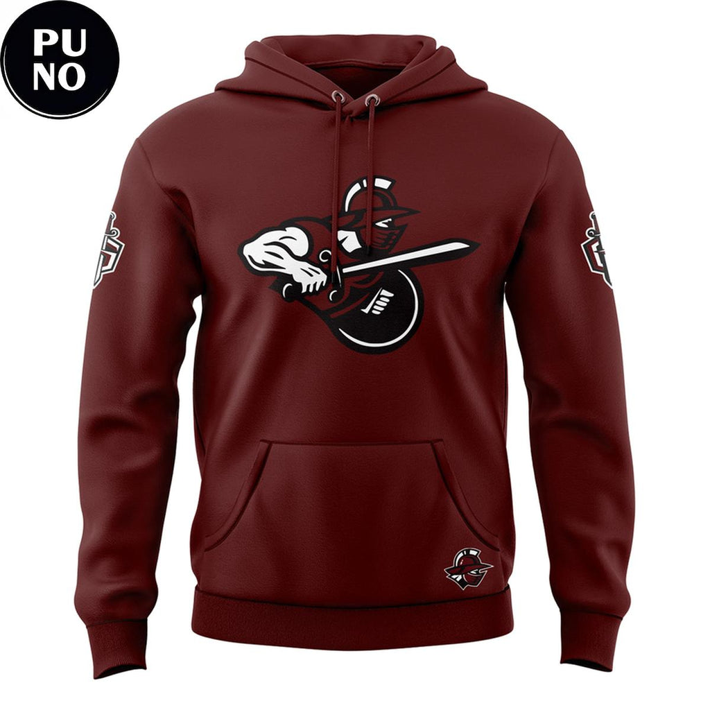 Atlanta Gladiators 2026 Heritage Maroon Hoodie T-shirt