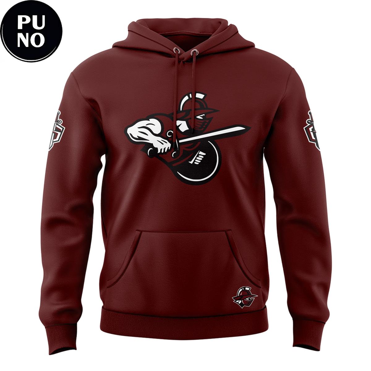 Atlanta Gladiators 2026 Heritage Maroon Hoodie T-shirt