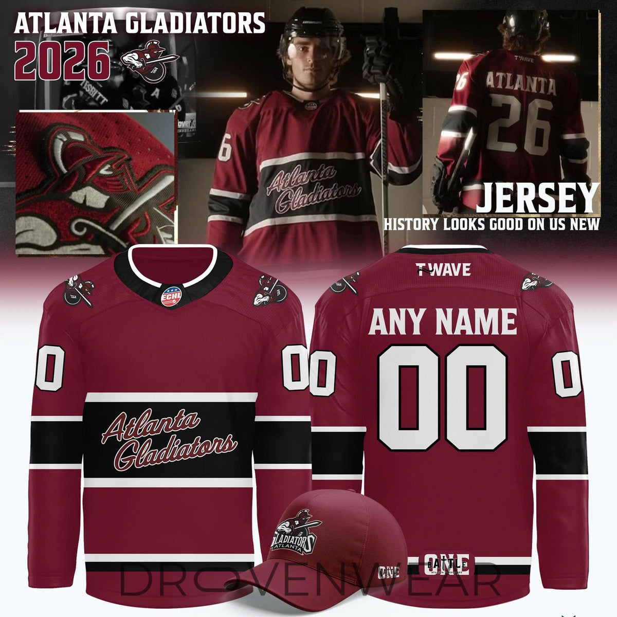 Atlanta Gladiators 2026 Special Edition Hockey Jersey