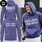 Atlanta Hawks Dyson Daniels Us Against Time Purple Hoodie T-Shirt