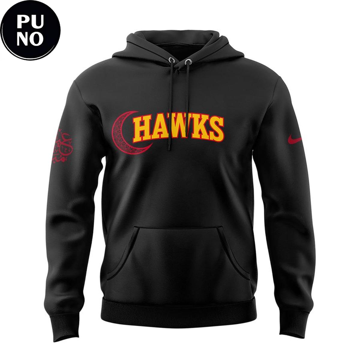 Atlanta Hawks Eid Mubarak Our Hawks Family 2026 Hoodie T-Shirt