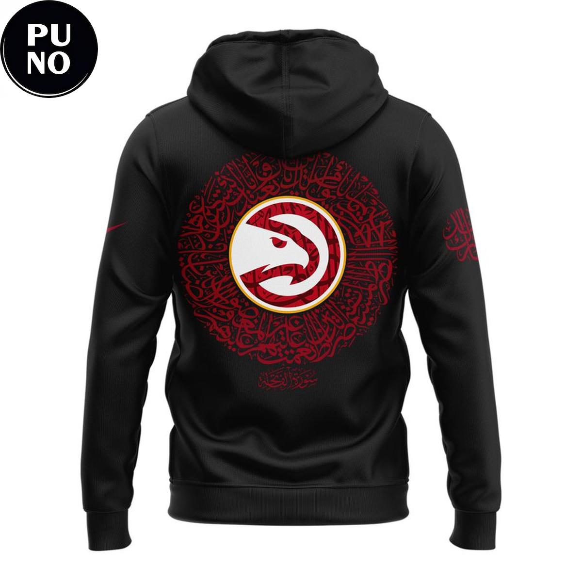 Atlanta Hawks Eid Mubarak Our Hawks Family 2026 Hoodie T-Shirt