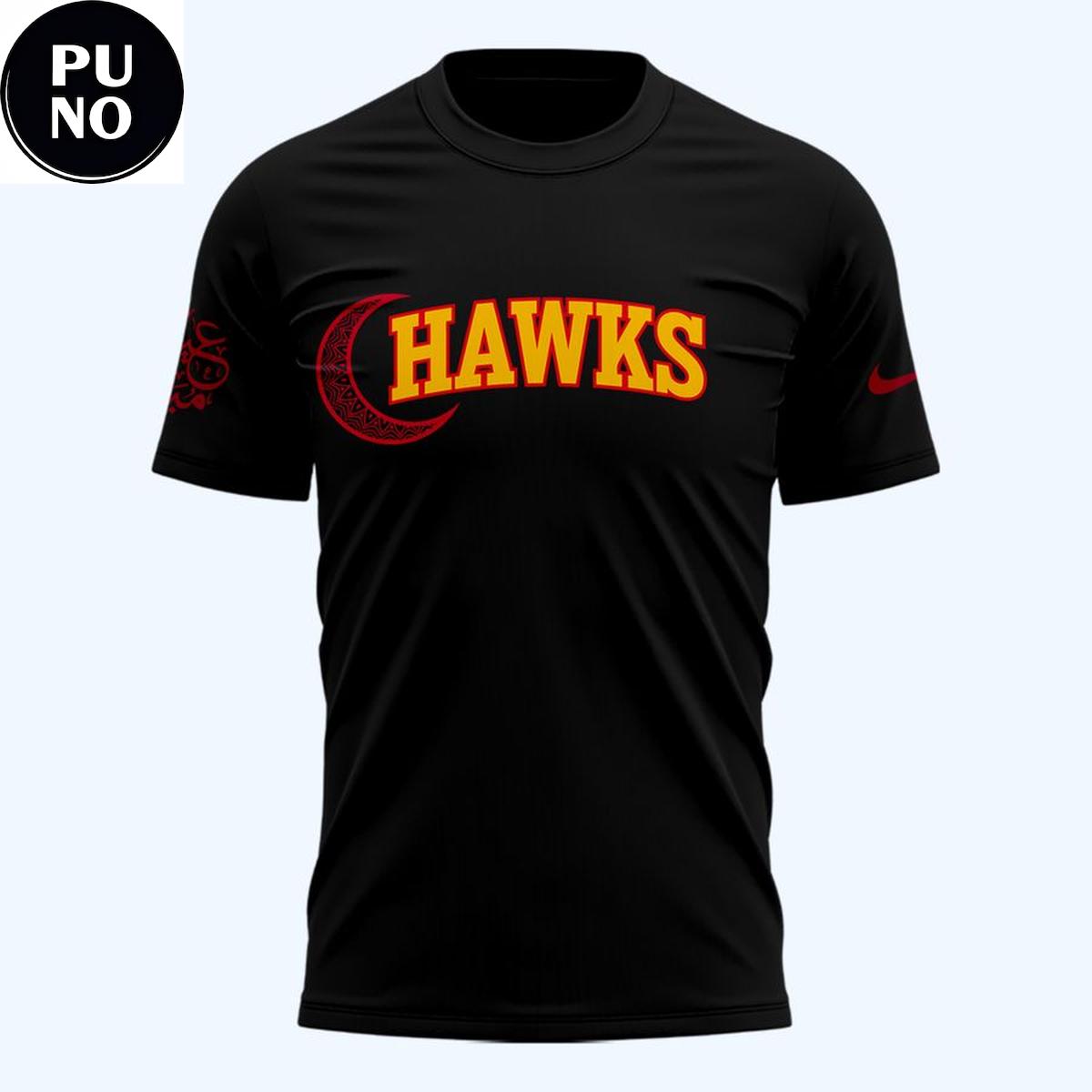 Atlanta Hawks Eid Mubarak Our Hawks Family 2026 Hoodie T-Shirt