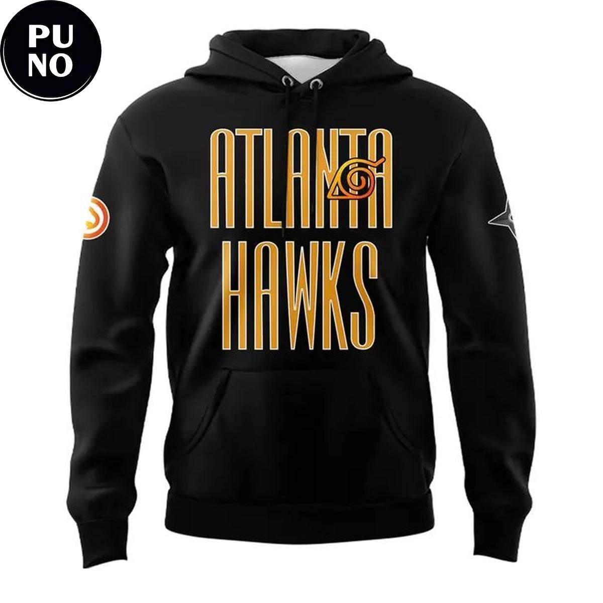 Atlanta Hawks x Naruto Shippuden Night 2026 Hoodie T-Shirt