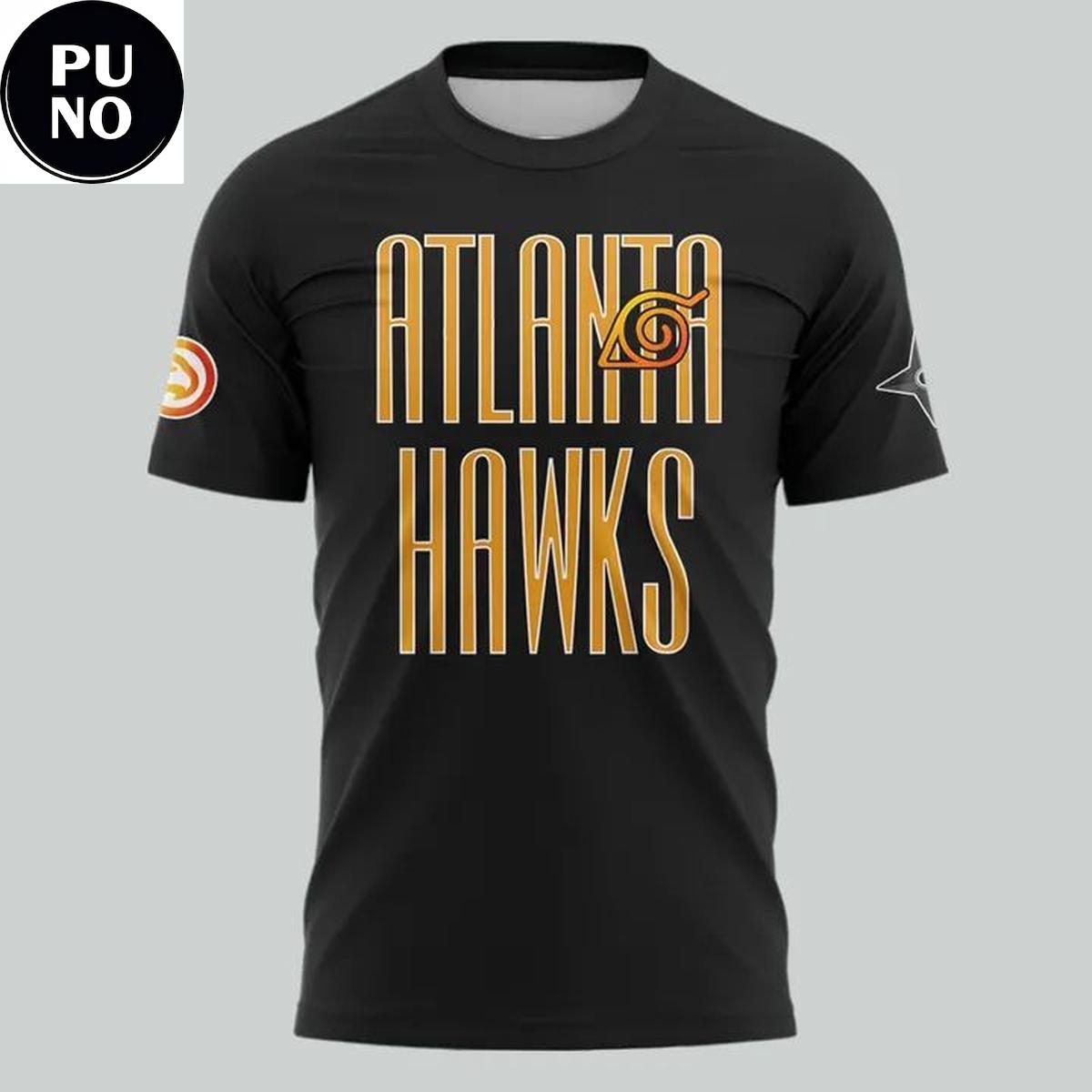Atlanta Hawks x Naruto Shippuden Night 2026 Hoodie T-Shirt