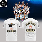 Auburn Tigers Men's Basketball 3x NIT Champions 2026 Hoodie T-Shirt