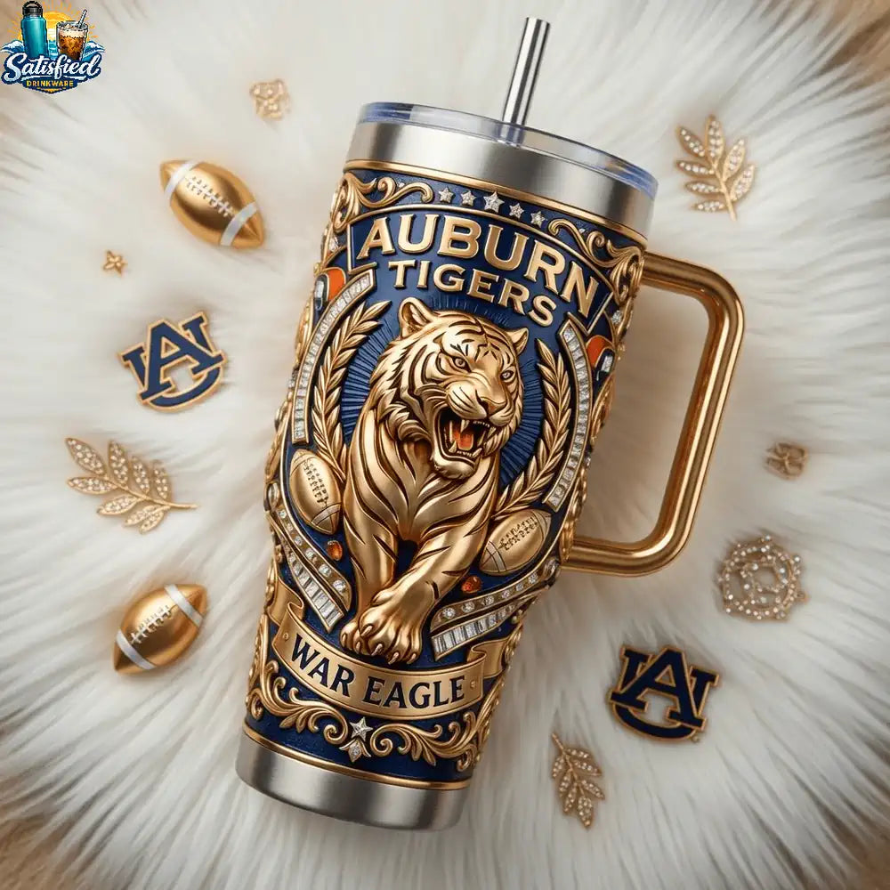 Auburn Tigers War Eagle Championship Legacy Edition Tumbler