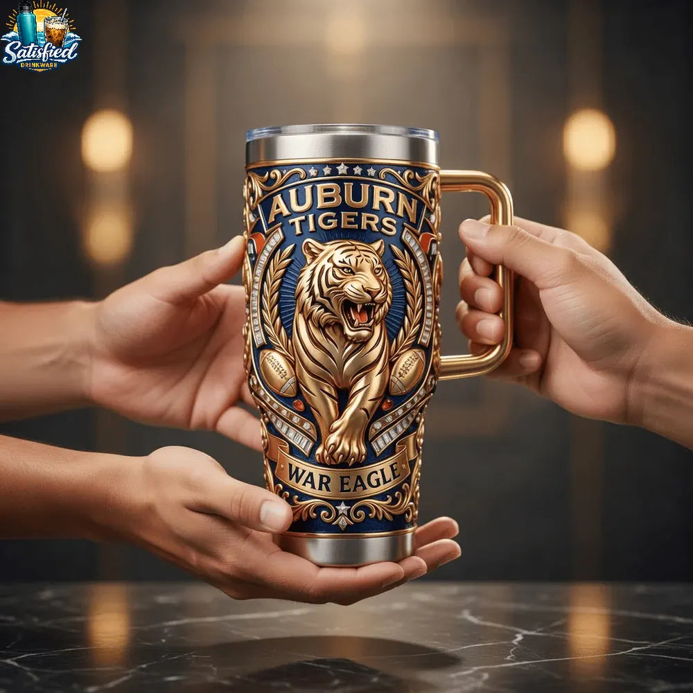 Auburn Tigers War Eagle Championship Legacy Edition Tumbler