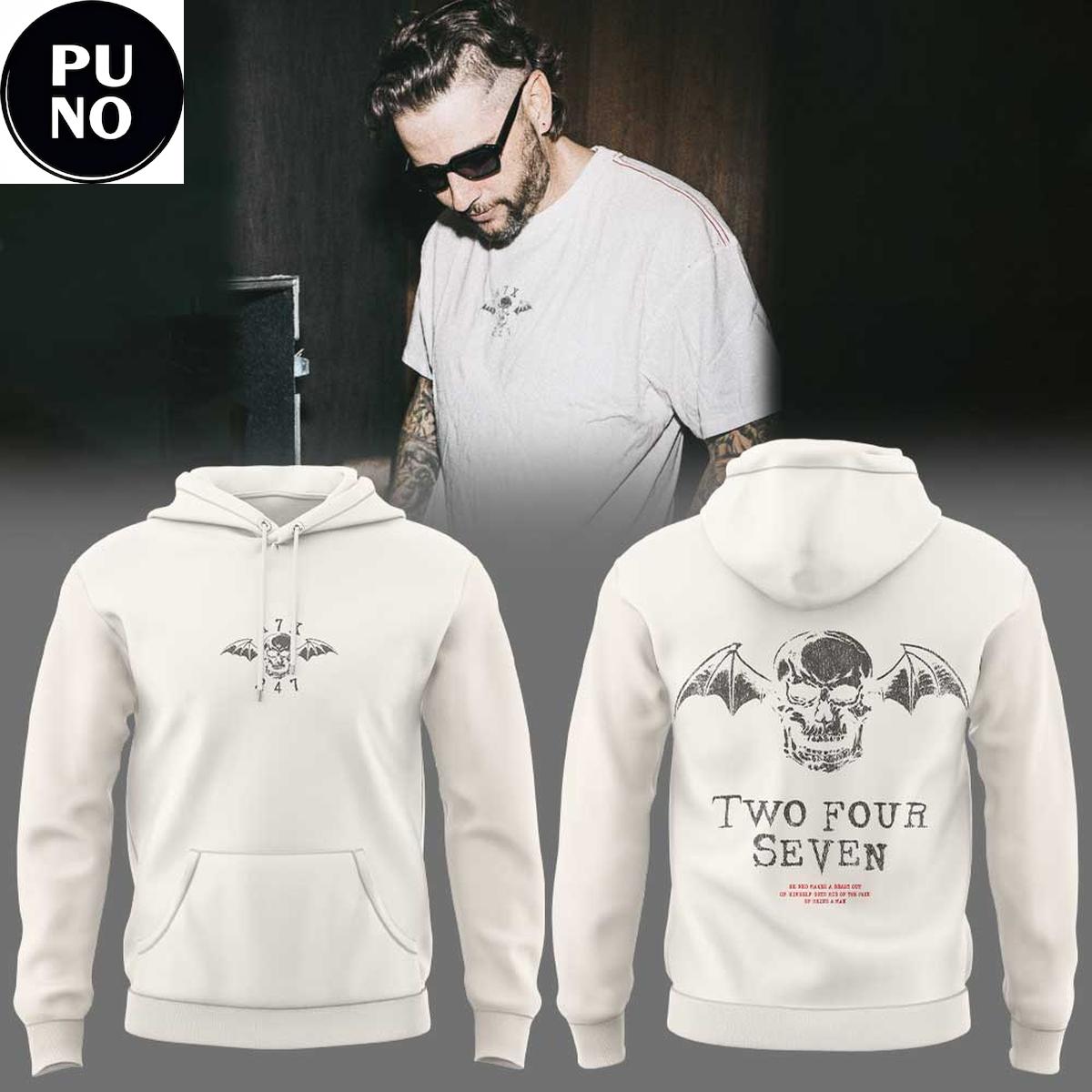 Avenged Sevenfold 2026 Two Four Seven Hoodie T-Shirt