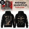 Avenged Sevenfold World Tour 2026 Hoodie