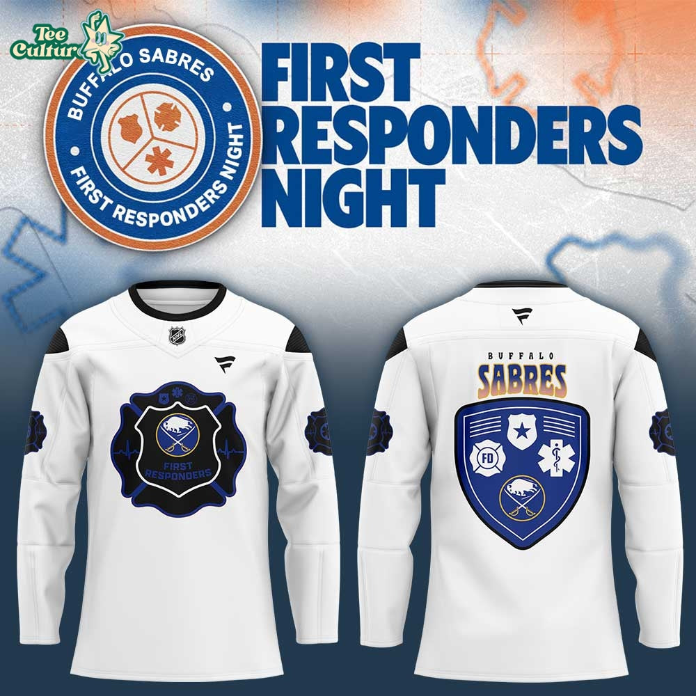 Buffalo Sabres First Responders Night 2026 Hockey Jersey