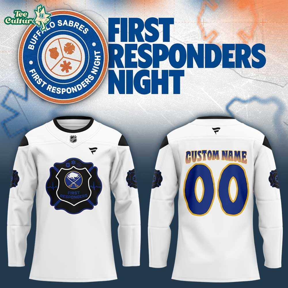 Buffalo Sabres First Responders Night 2026 Hockey Jersey
