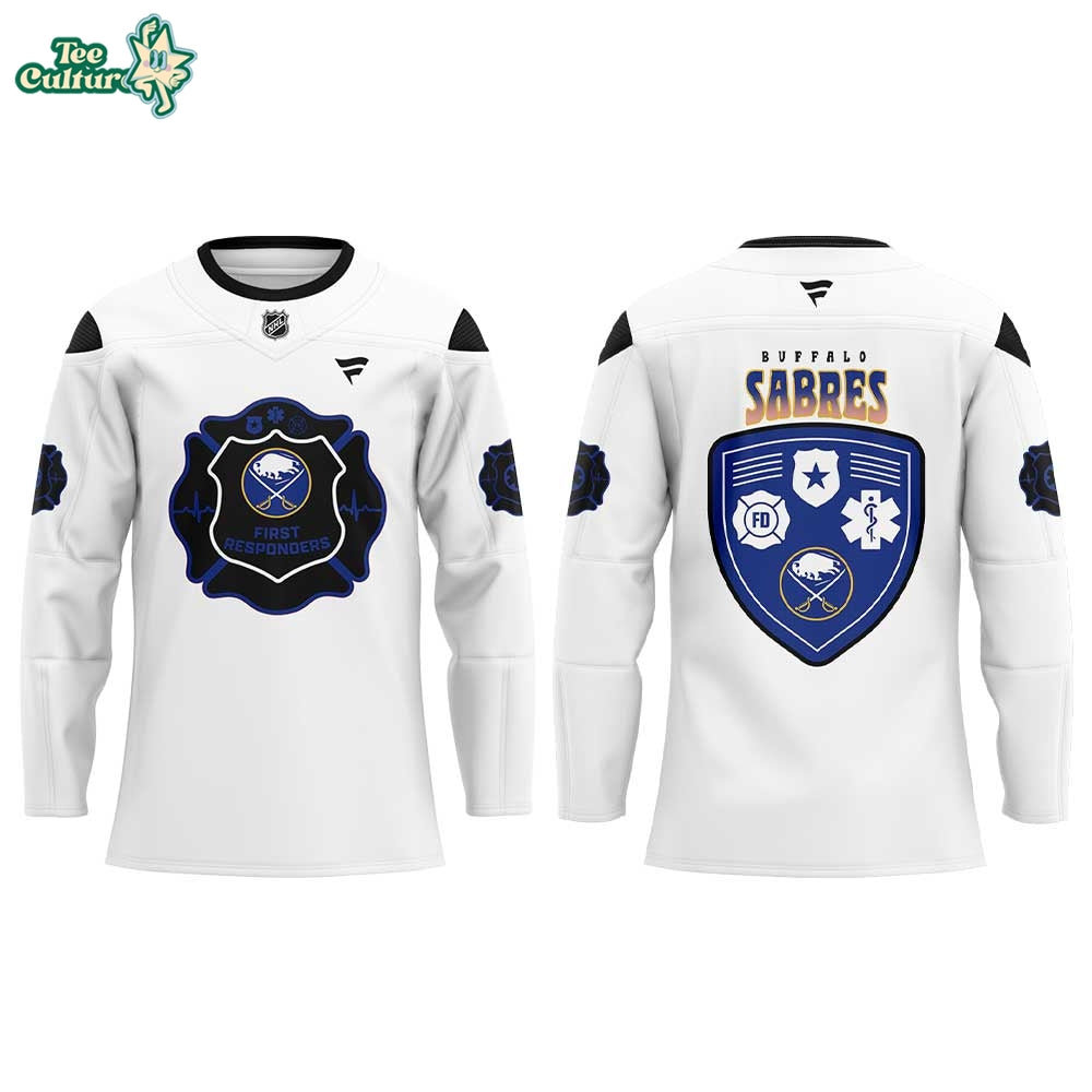 Buffalo Sabres First Responders Night 2026 Hockey Jersey