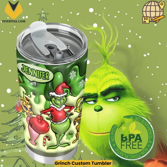 Grinch Custom Tumbler