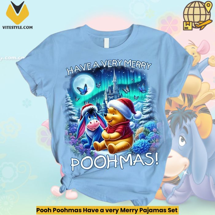 Pooh Poohmas Have a very Merry Pajamas Set