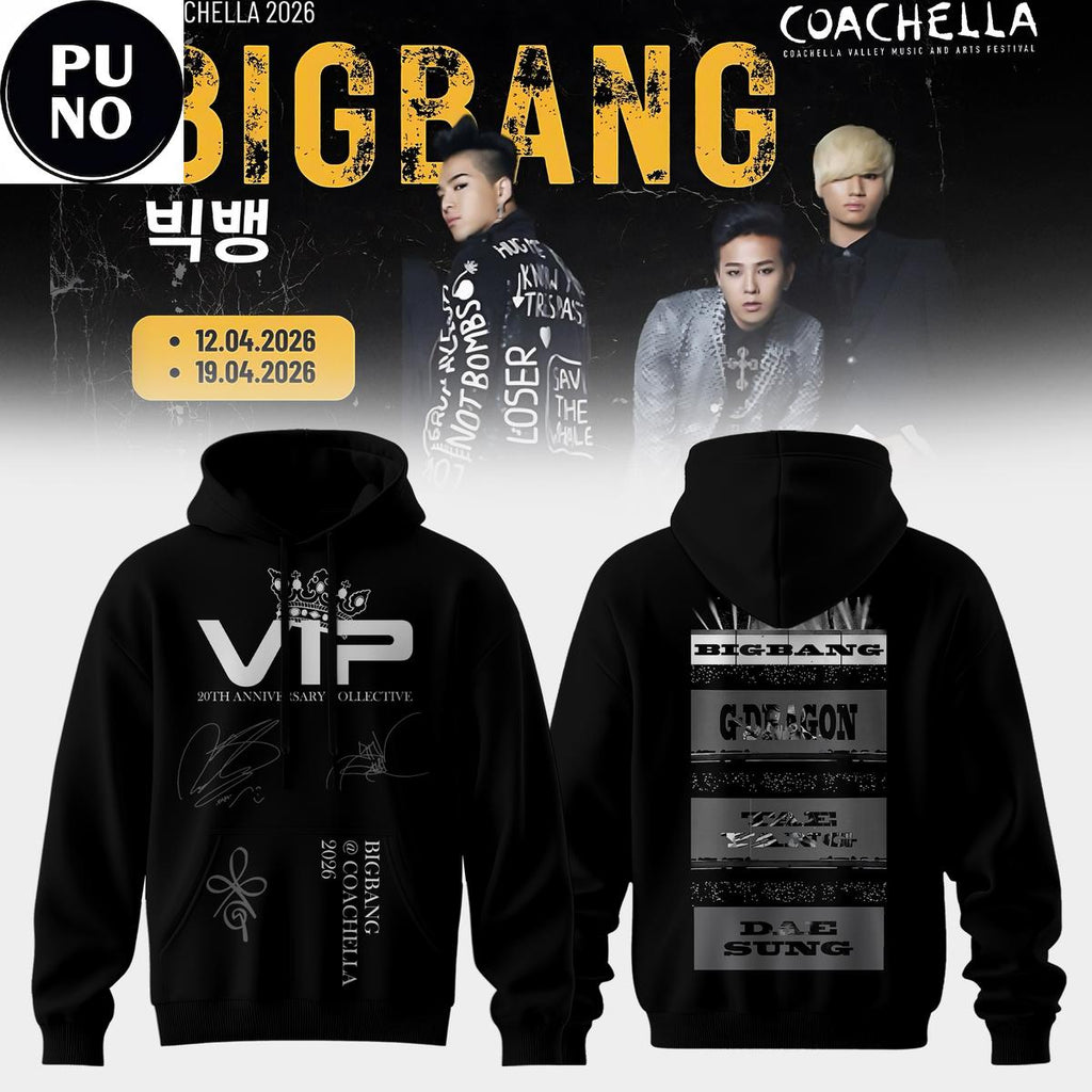 Bigbang The Kings Return Coachella 2026 Hoodie T-Shirt