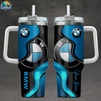 BMW Stainless Steel Tumbler With Handle