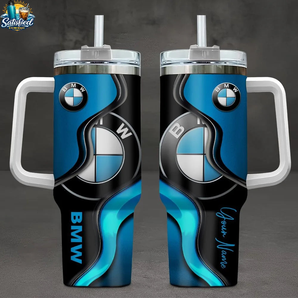 BMW Stainless Steel Tumbler With Handle