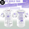 BTS Comeback & World Tour 2026 Personalized Baseball Jersey