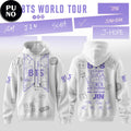 BTS Comeback & World Tour 2026 White Hoodie