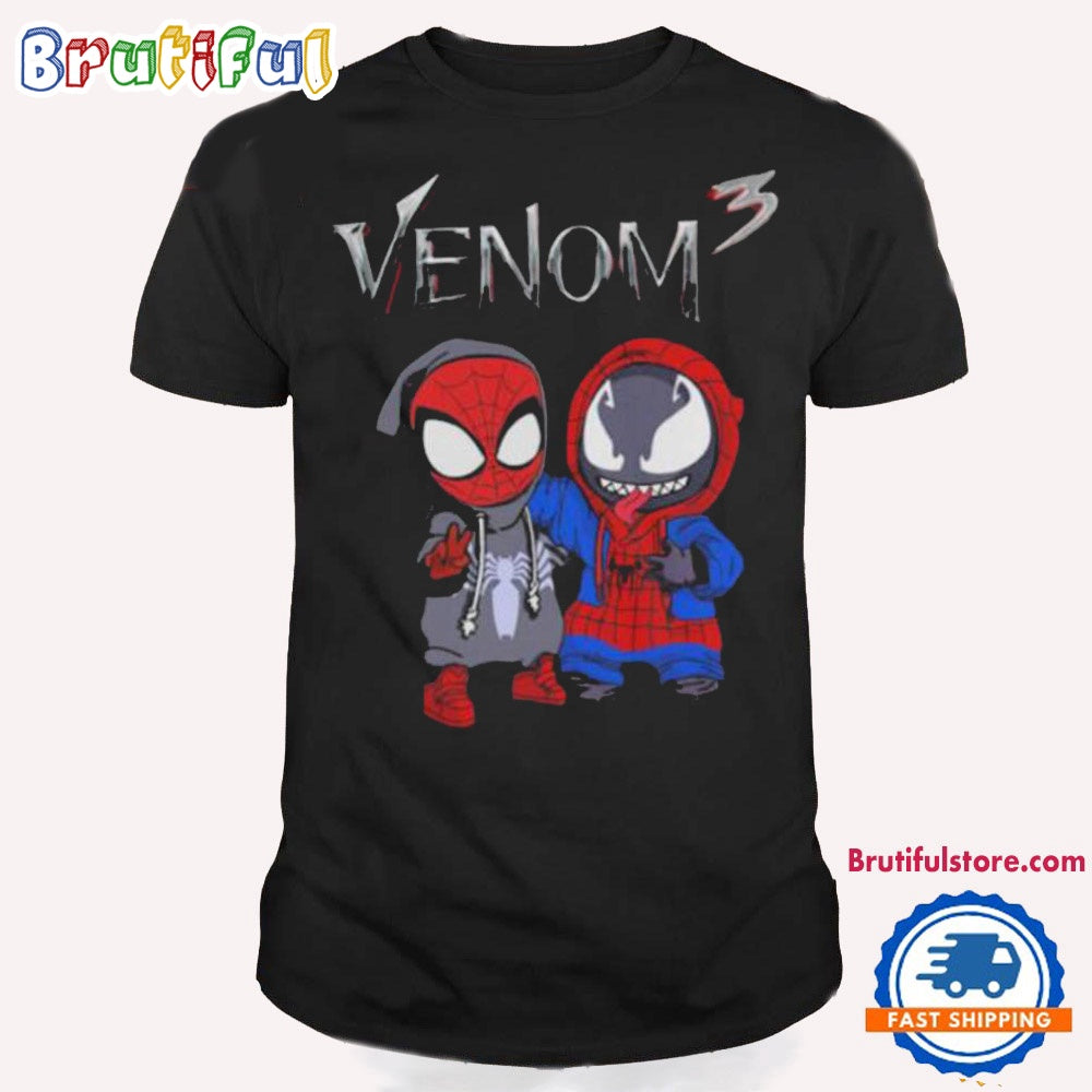 Baby Venom Baby Deadpool T Shirt, Venom 3 T Shirt