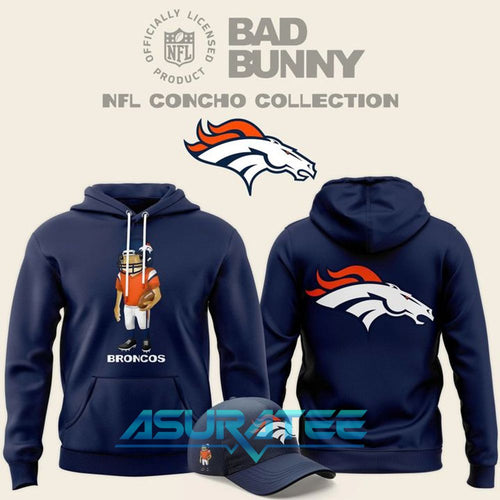 Bad Bunny x Denver Broncos Concho Special Hoodie Set 2026