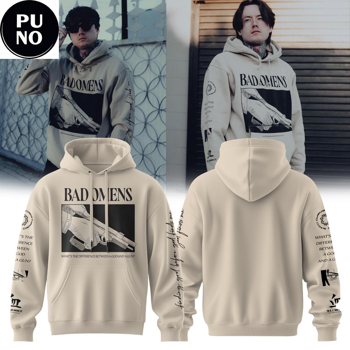 Bad Omens Do You Feel Love Tour 2026 Beige Hoodie