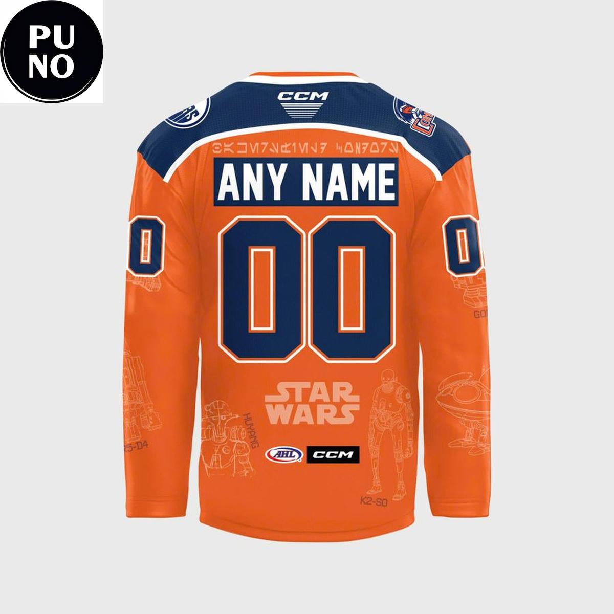 Bakersfield Condors Star Wars Night 2026 Personalized Hockey Jersey