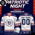 Bakersfield Condors x Patriotic Night 2026 Personalized Hockey Jersey