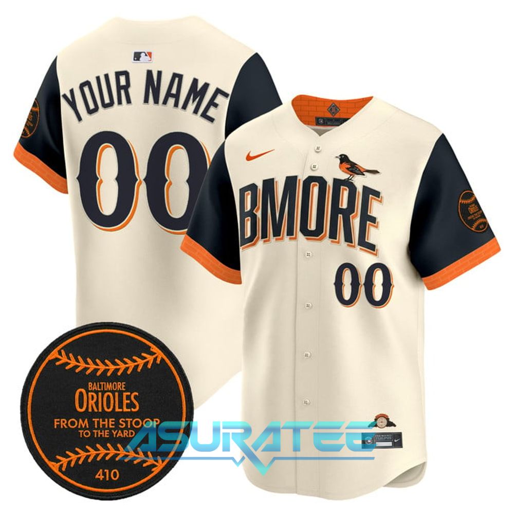 Baltimore Orioles 2026 City Connect Vapor Premier Limited Custom Jersey