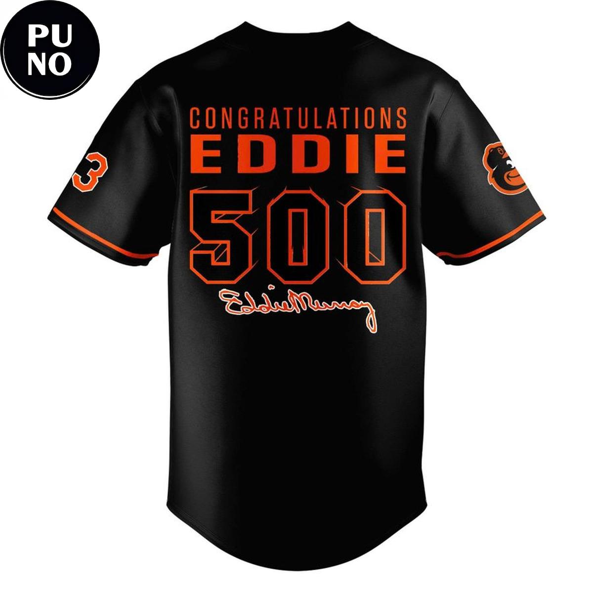 Baltimore Orioles 2026 Eddie Murray 500 Home Run Anniversary Baseball Jersey