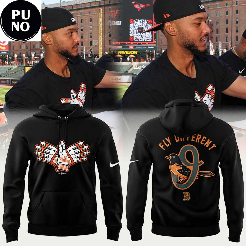 Baltimore Orioles 2026 Fly Different Hoodie T-Shirt
